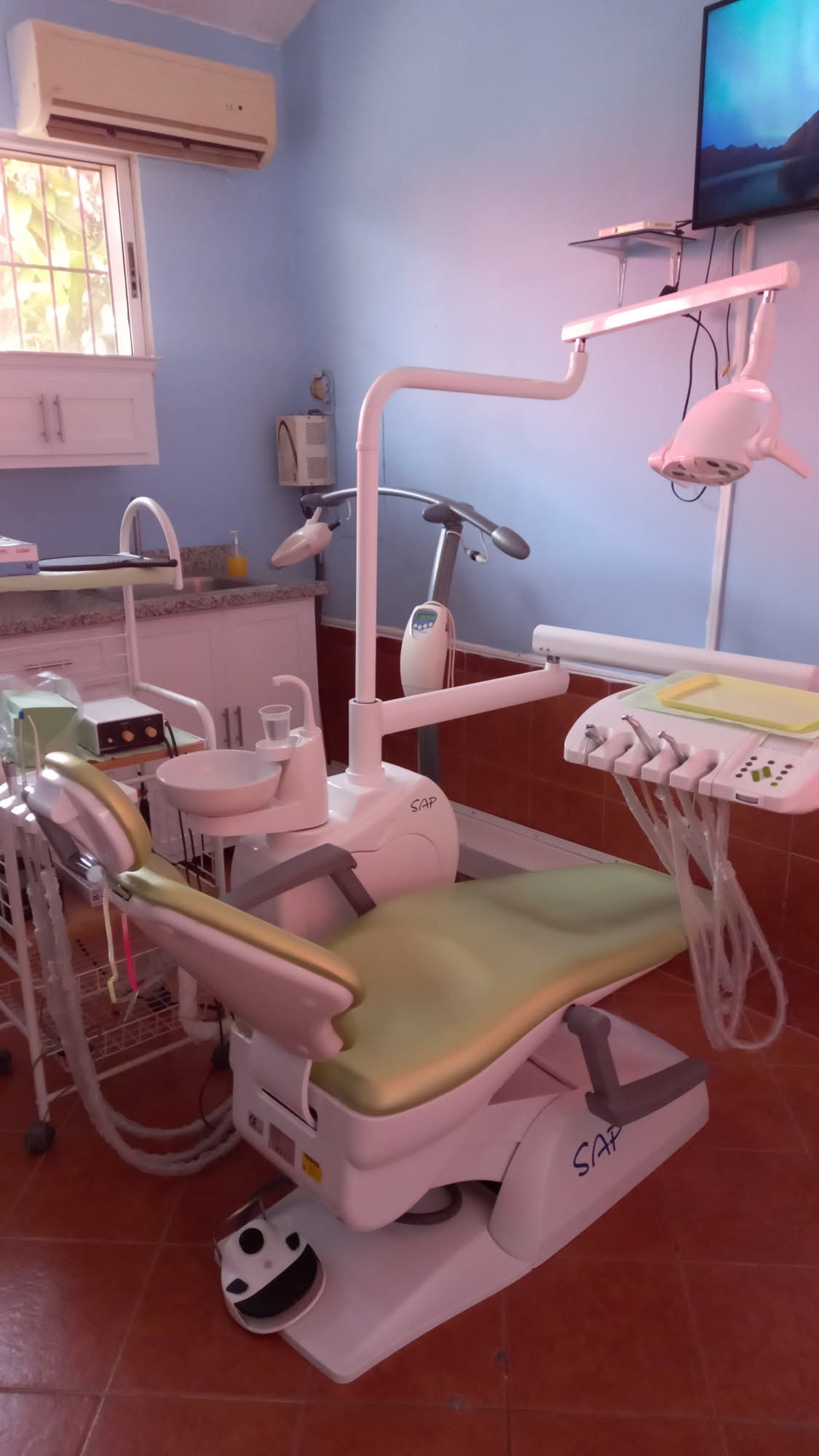 Treatment room at Dental Center Cabarete